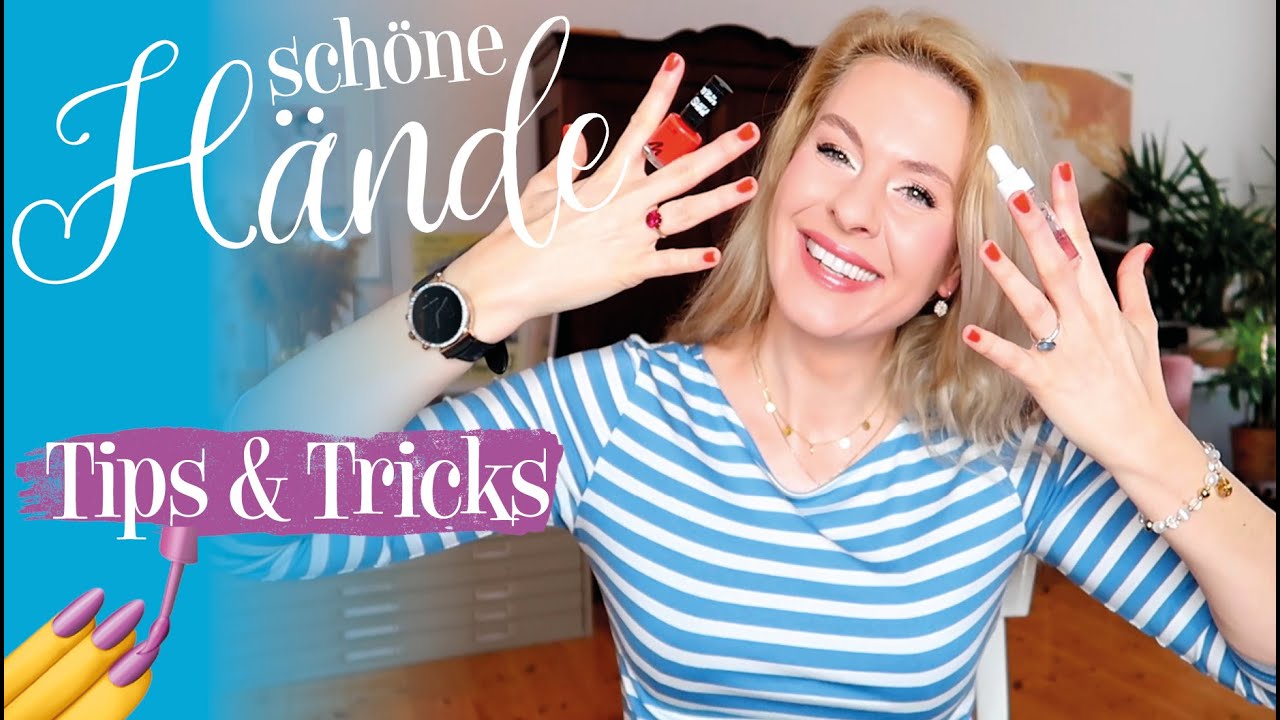 einfache Nagelroutine ZU HAUSE SELBER MACHEN schöne gepflegte Hände und Füße I Amelie with Love