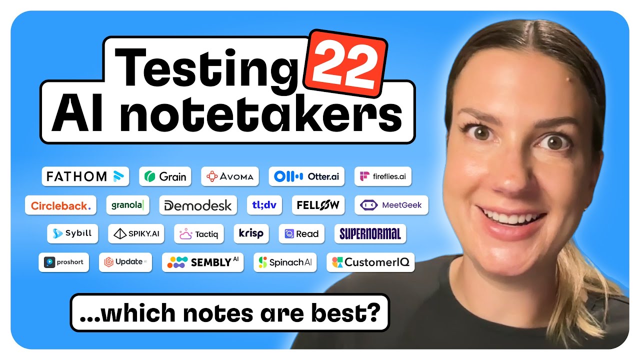 I tested 22 AI notetakers: Which one captures the best sales meeting notes?