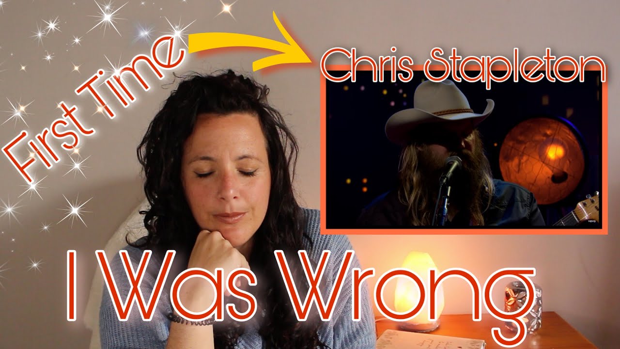 FIRST TIME REACTING To Chris Stapleton |  I Was Wrong Live Performance 🤯