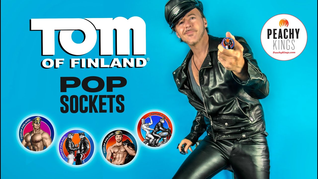 Tom of Finland Pop-up Phone Grips &mdash; by Peachy Kings