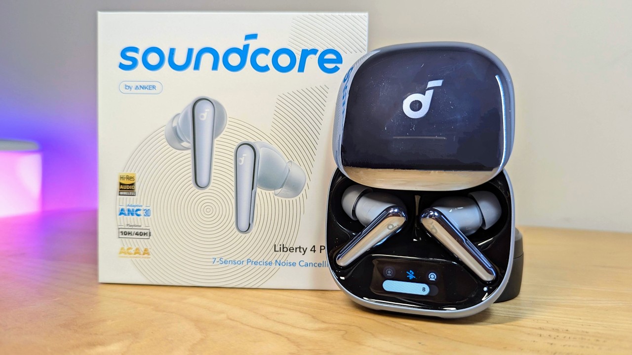 REVIEW: soundcore Liberty 4 Pro Wireless Earbuds - Touch Bar Smart Display Case? (Adaptive ANC Buds)
