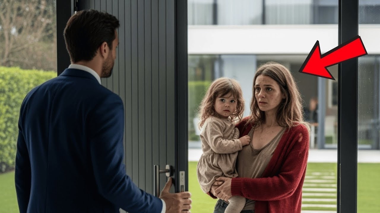 „Darf ich Ihr Haus putzen für einen Teller Essen?“ — Doch als der Millionär sie sah, erstarrte er!