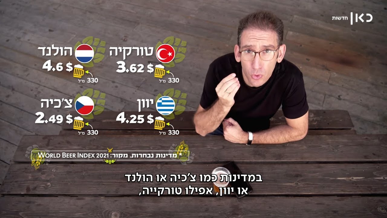 ברוכים הבאים לעולם של *פי 8 רווח*: למה הבירה בישראל כל כך יקרה?
