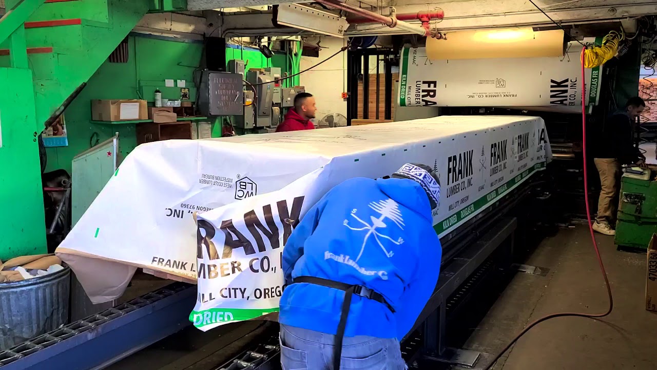 Lumber wrapping