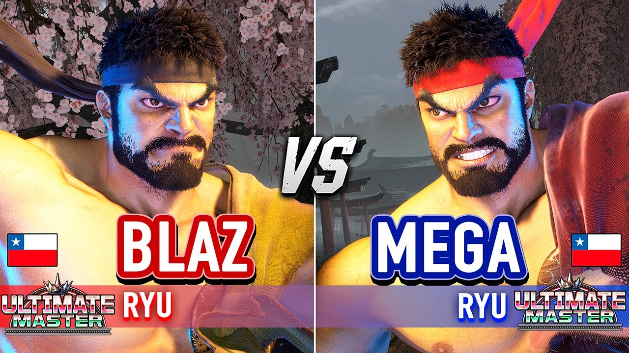 SF6 🔥 BLAZ (Ryu) vs MEGA (Ryu) 🔥 Street Fighter 6 High Level Gameplay