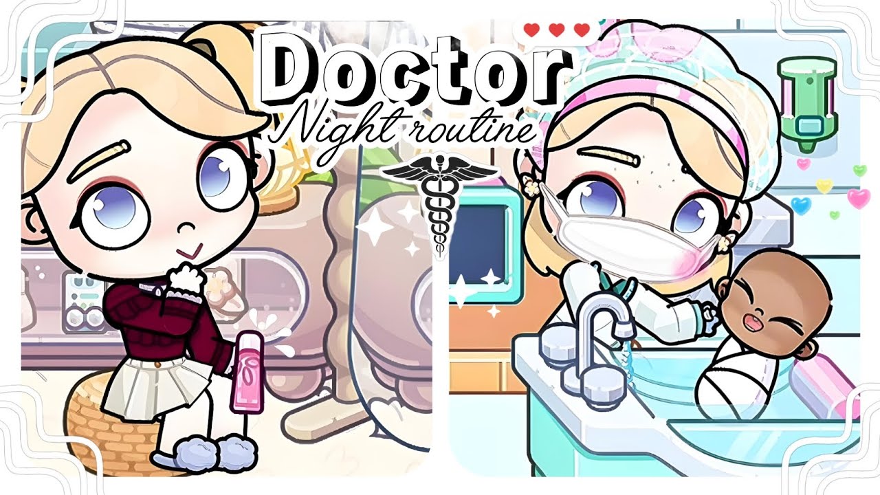 My Night routine as a Doctor👩🏼‍⚕| Avatar World