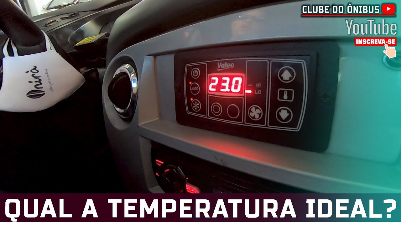 COMO CONFIGURAR O AR CONDICIONADO DE UM ÔNIBUS - DICAS COM O MOTORISTA GRILLINHO