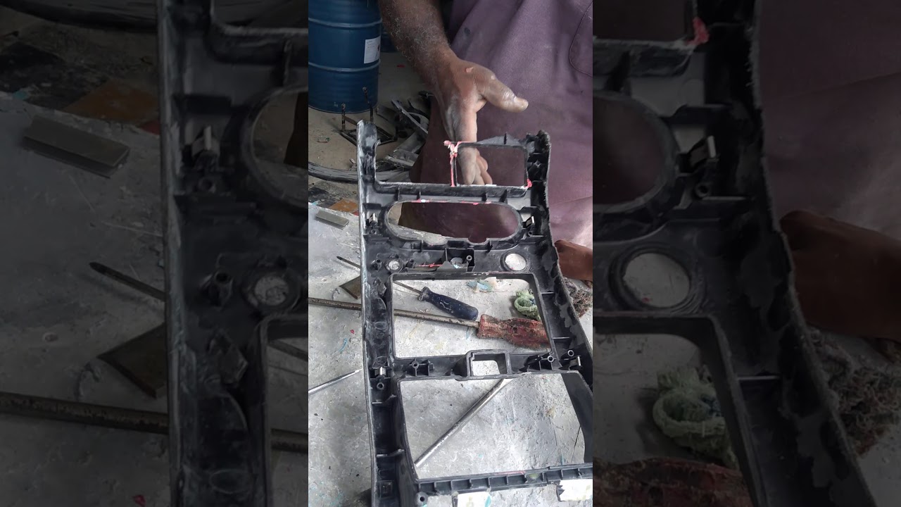 painel central em fibra de vidro  Nissan Frontier MWM D22