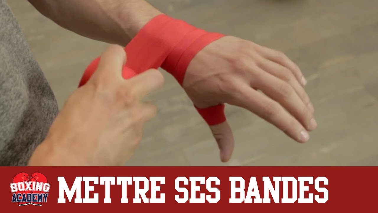 BANDAGE BOXE - METTRE SES BANDES DE BOXE EN 2 MINUTES (facile et rapide)