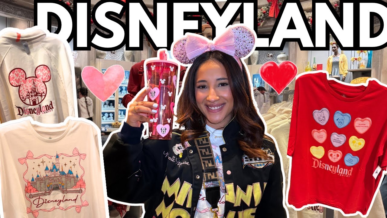 New Valentine's Merch arrived at the Disneyland Resort in 2025!