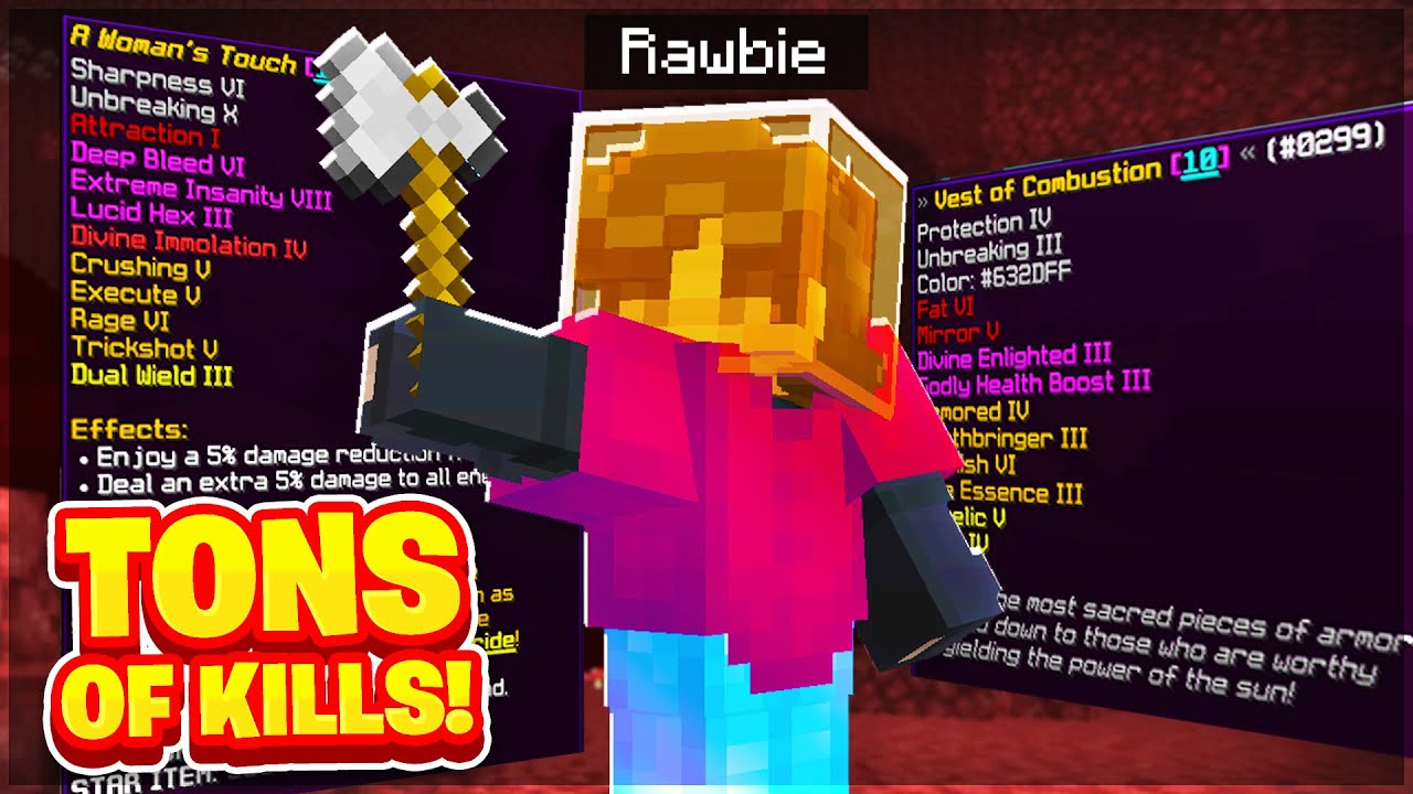 THIS *CRAZY* GOD-SET GOT ME TONS OF KILLS! | Minecraft Factions | Minecadia [11]
