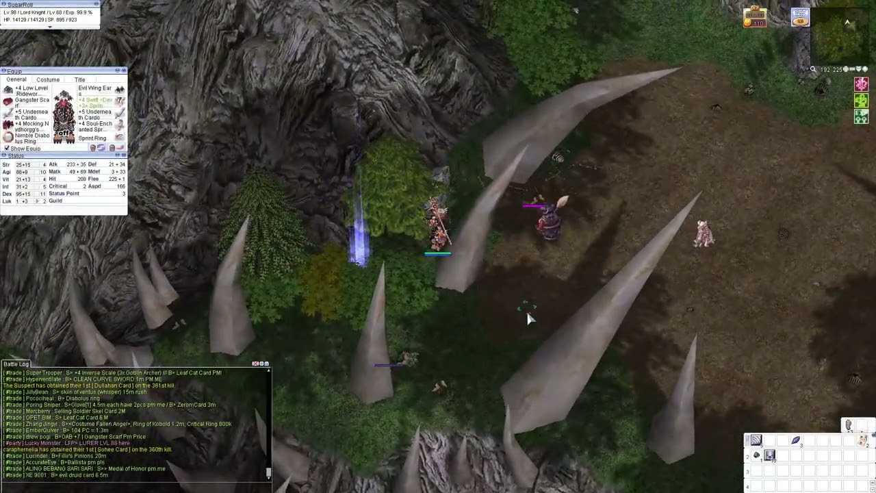Ragnarok UARO Lord Knight Spiral Pierce Build