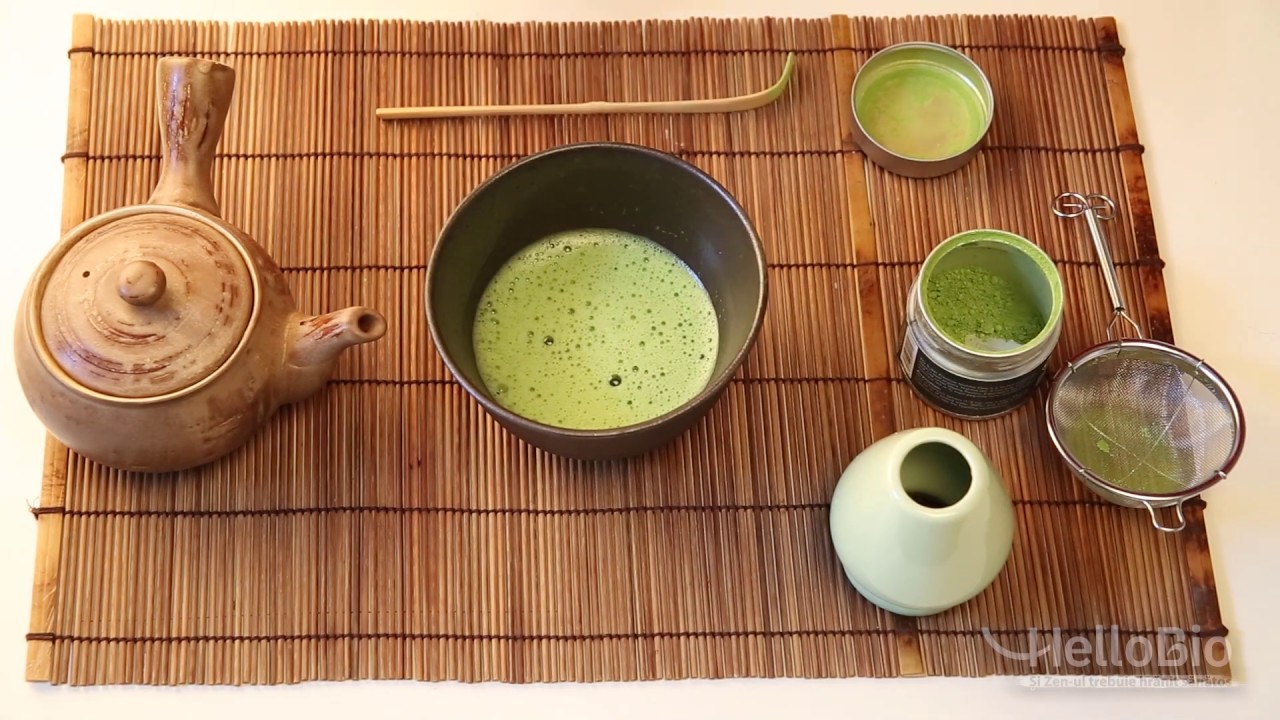 Cum se prepară ceaiul japonez Matcha