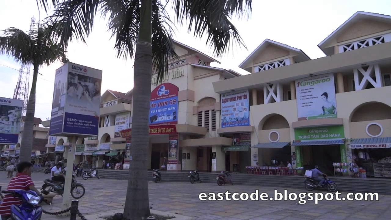 Cho Tuy Hoa  main market of Tuy Hoa city Phuyen  province