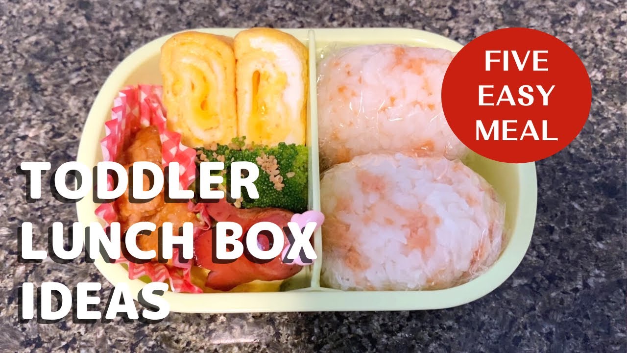 Toddler lunch box ideas[Japanese style bento]