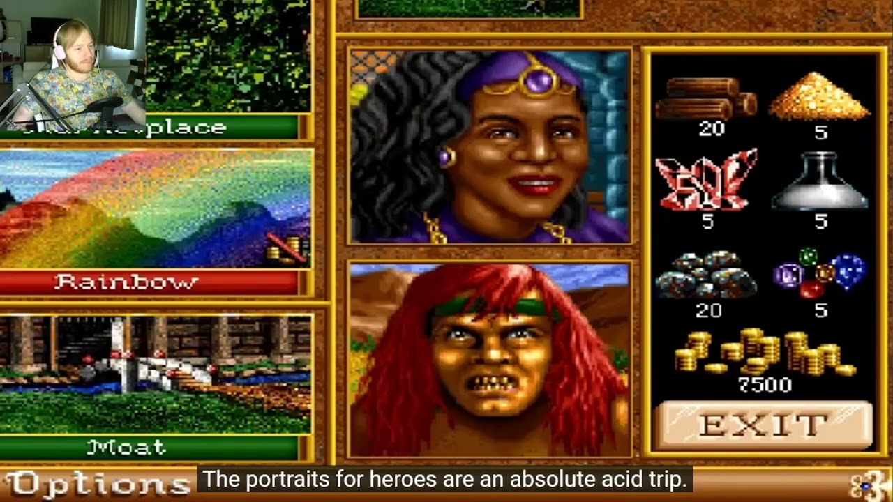 Heroes of Might and Magic II Review by SsethTzeentach | Strawberin0 reacts