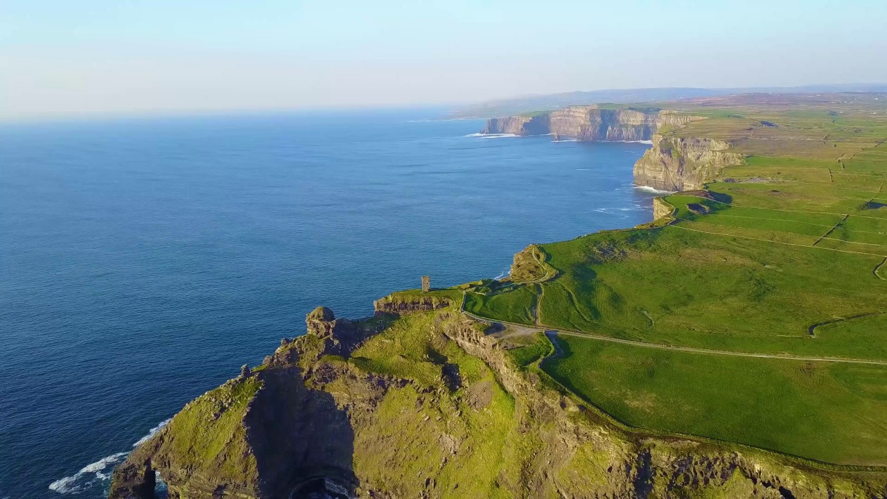 Cliffs Of Moher 2017 Aerial 4K