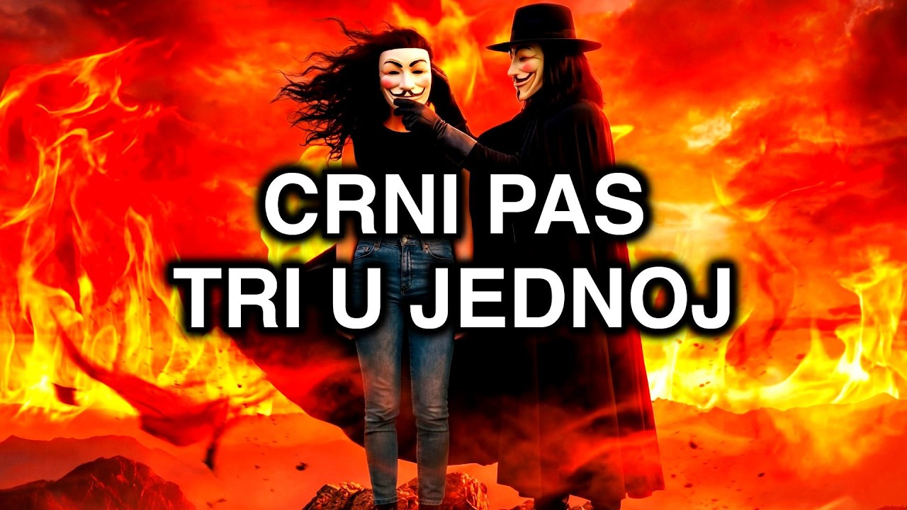 CRNI PAS - TRI U JEDNOJ - METAL | MARINKO ROKVIĆ | COVER | AI | 2026