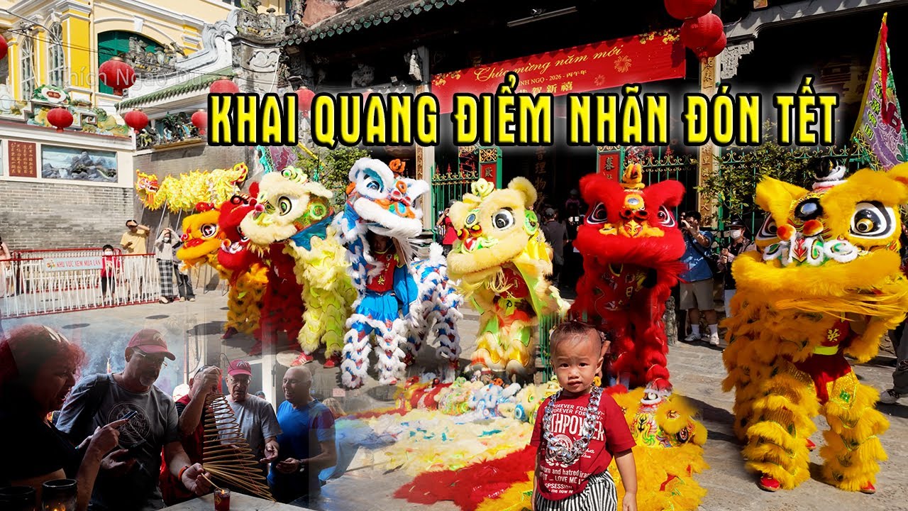 KHAI QUANG ĐIỂM NHÃN ĐÓN TẾT