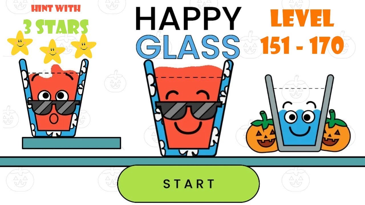 Happy Glass Level 151 To 170 Walkthrough 3 Stars