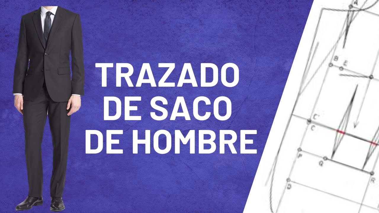 TRAZADO DE SACO DE CABALLERO