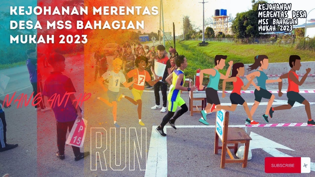 Kejohanan Merentas Desa MSS Bahagian Mukah 2023 [FINISHING] #sarawak #sports #running #crosscountry