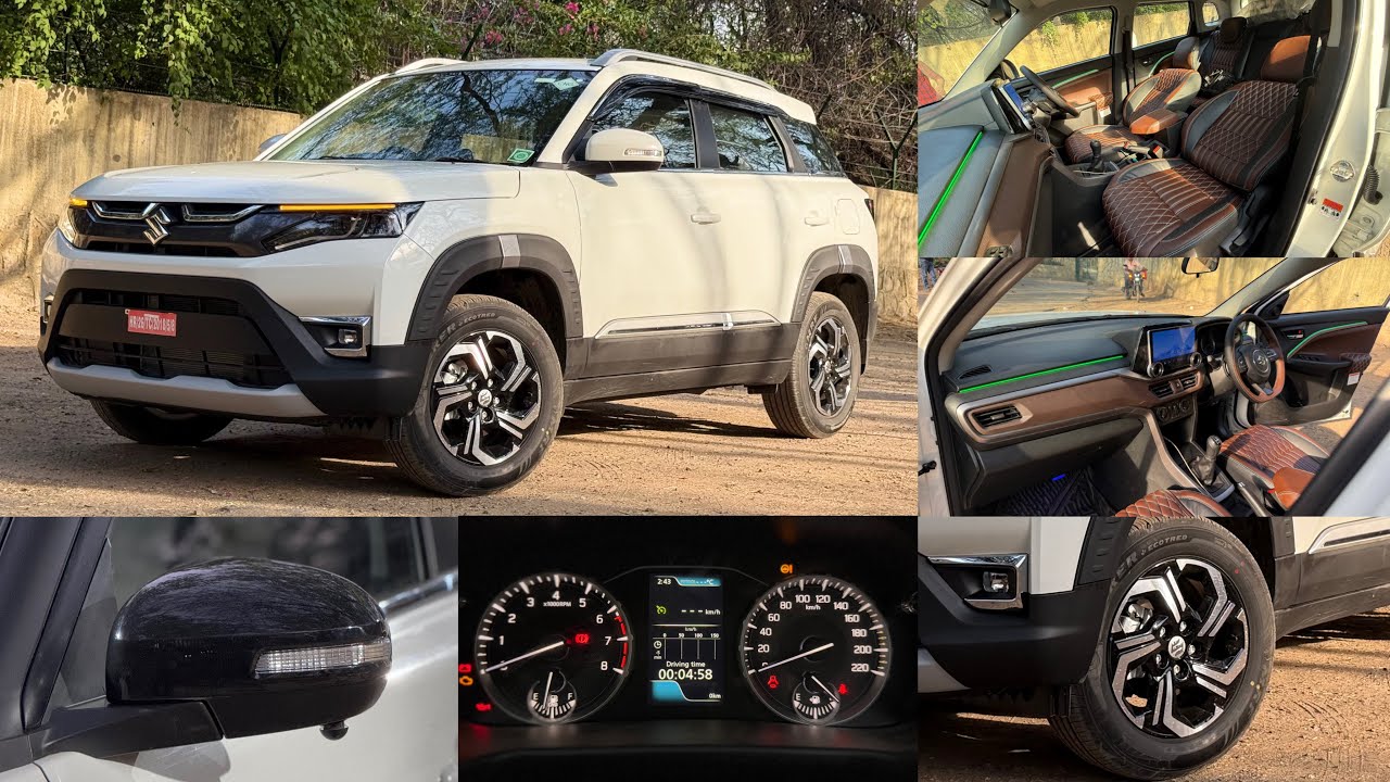 2025 BREZZA LXI TO ZXI MODIFICATION✅BREZZA BASE TO TOP MODIFIED WITH PRICE✅BREZZA GENUINE PARTS✅