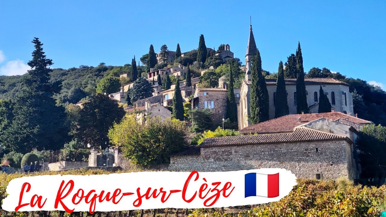 La Roque sur-Cèze 🇨🇵 One of the most beautiful village in France.