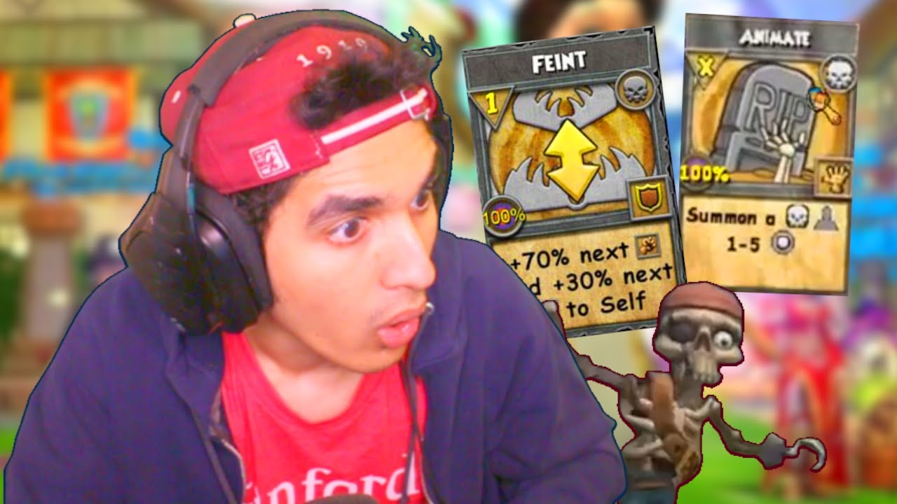 Wizard101 Cosmic (140) Death PvP: *NEW* Animate Minion Spams Feint?!