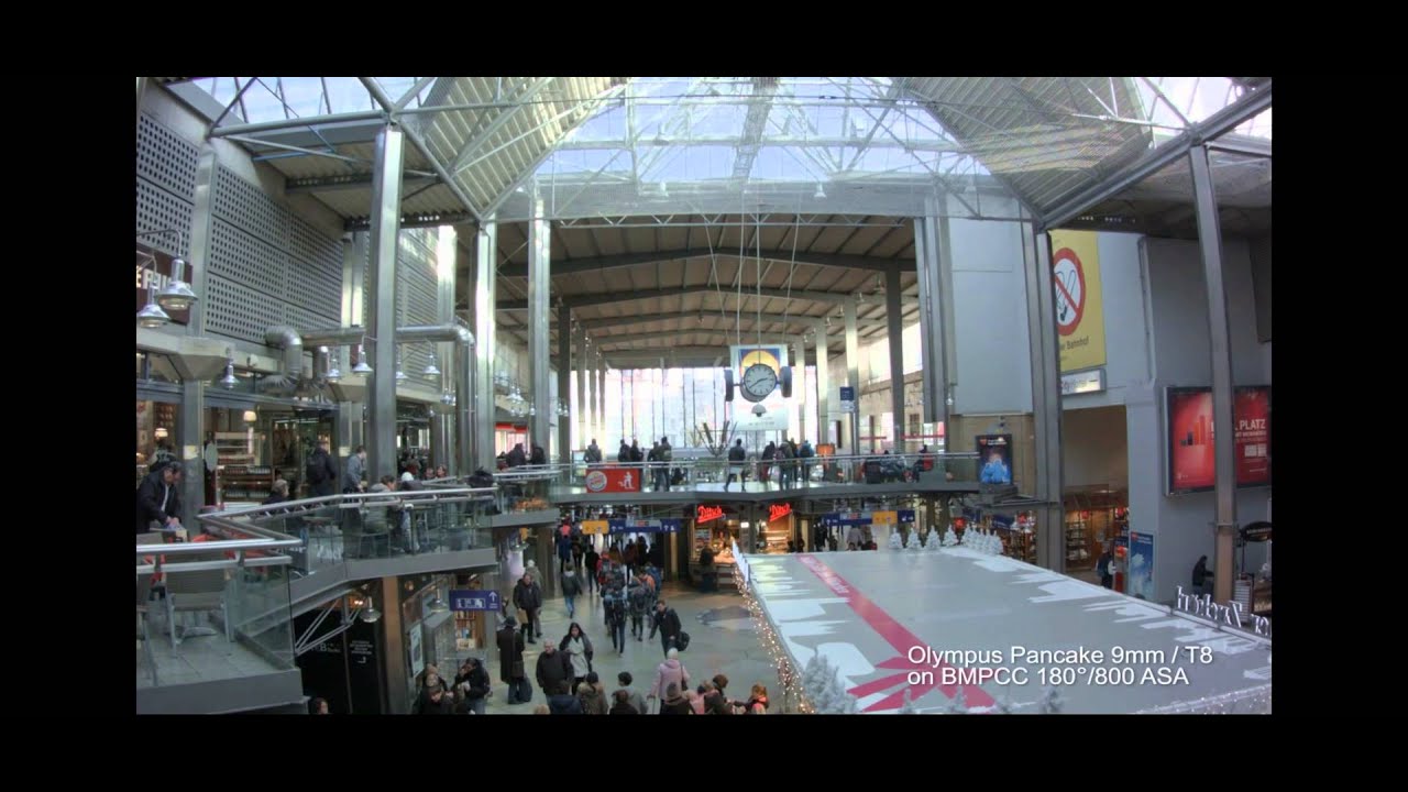 Olympus 9mm / T8  Pancake lens on a BMPCC