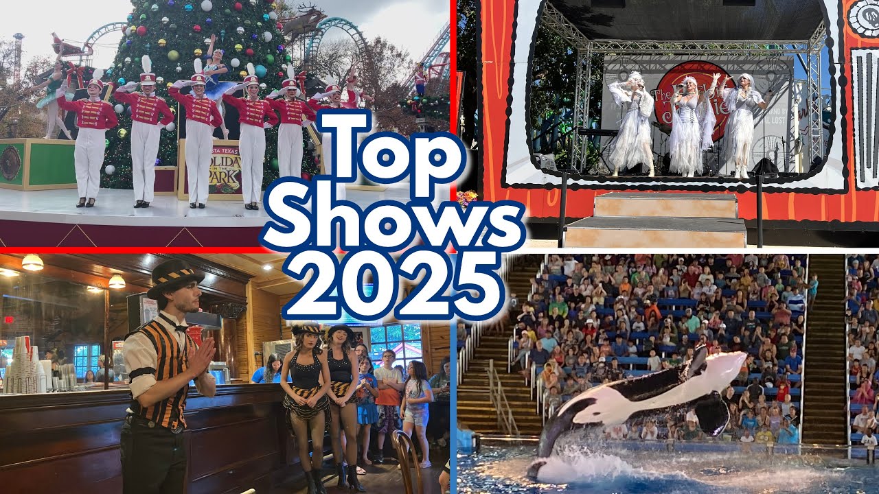 My Top 50 Amusement Park Shows of 2025 | Overview of Shows in Six Flags' Texas Region