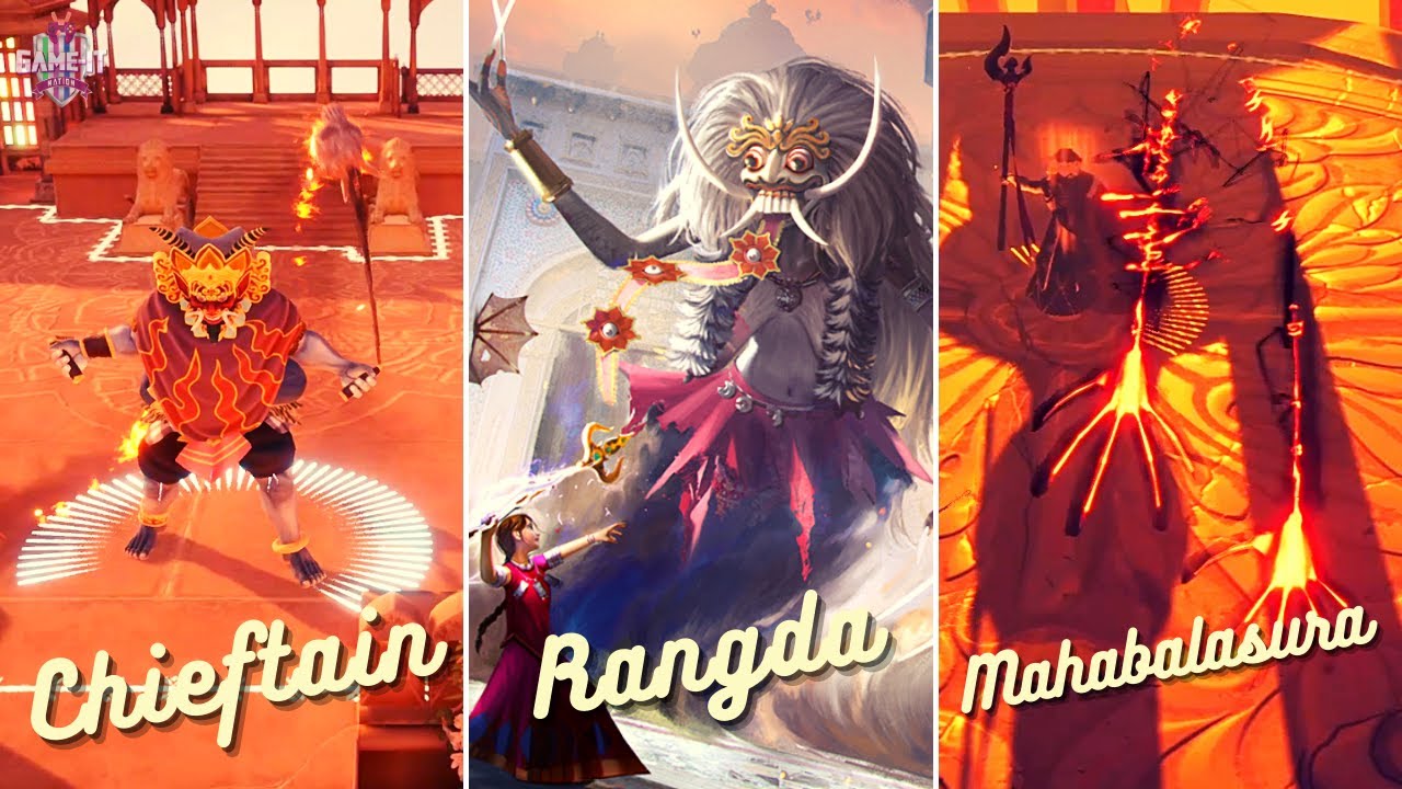 Raji: An Ancient Epic - All Boss Fights (Chieftain, Rangda, Mahabalasura) | ENDING & CREDITS
