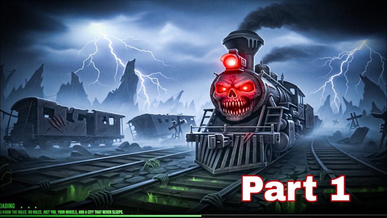 Scary Spider Train Adventure 
