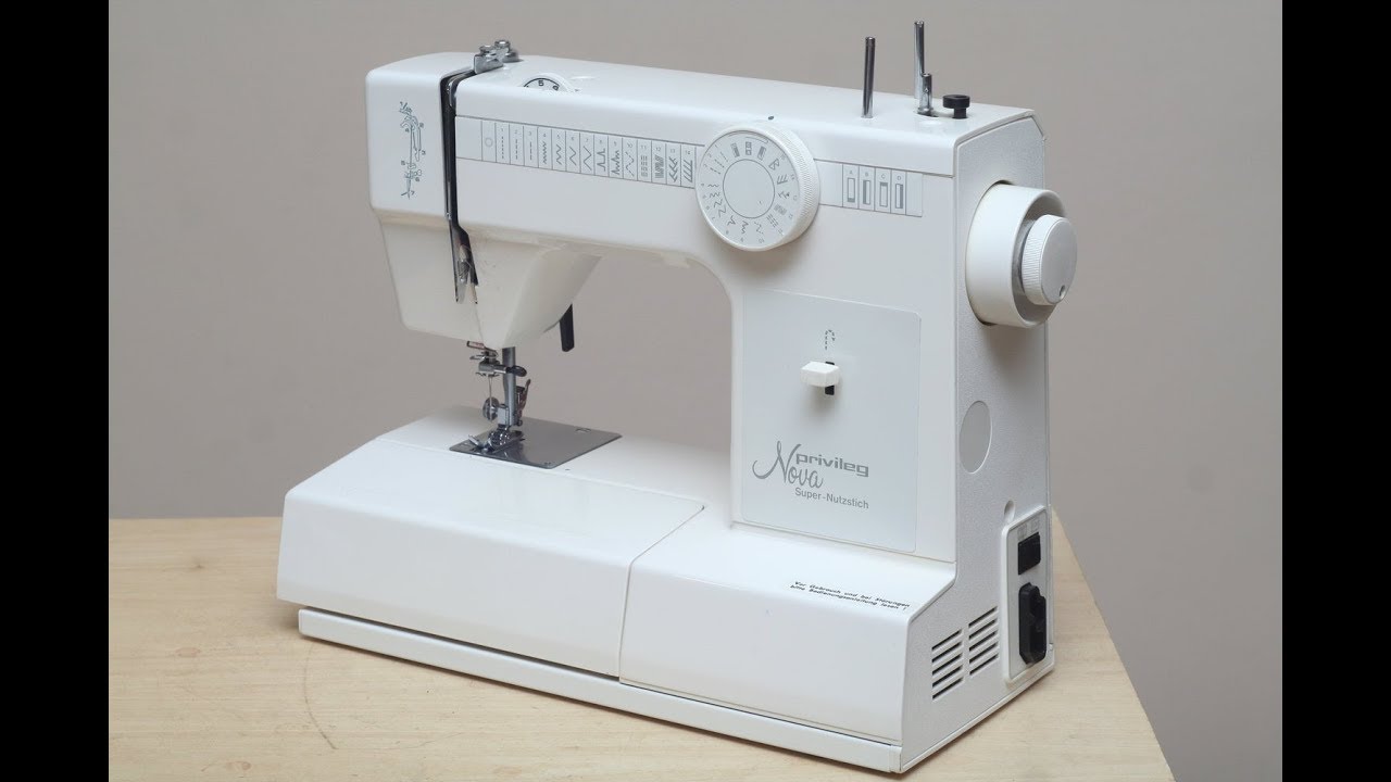 Privileg Nova Super Nutzstich 5006 Nähmaschine Sewing machine Швейная машина Instruction