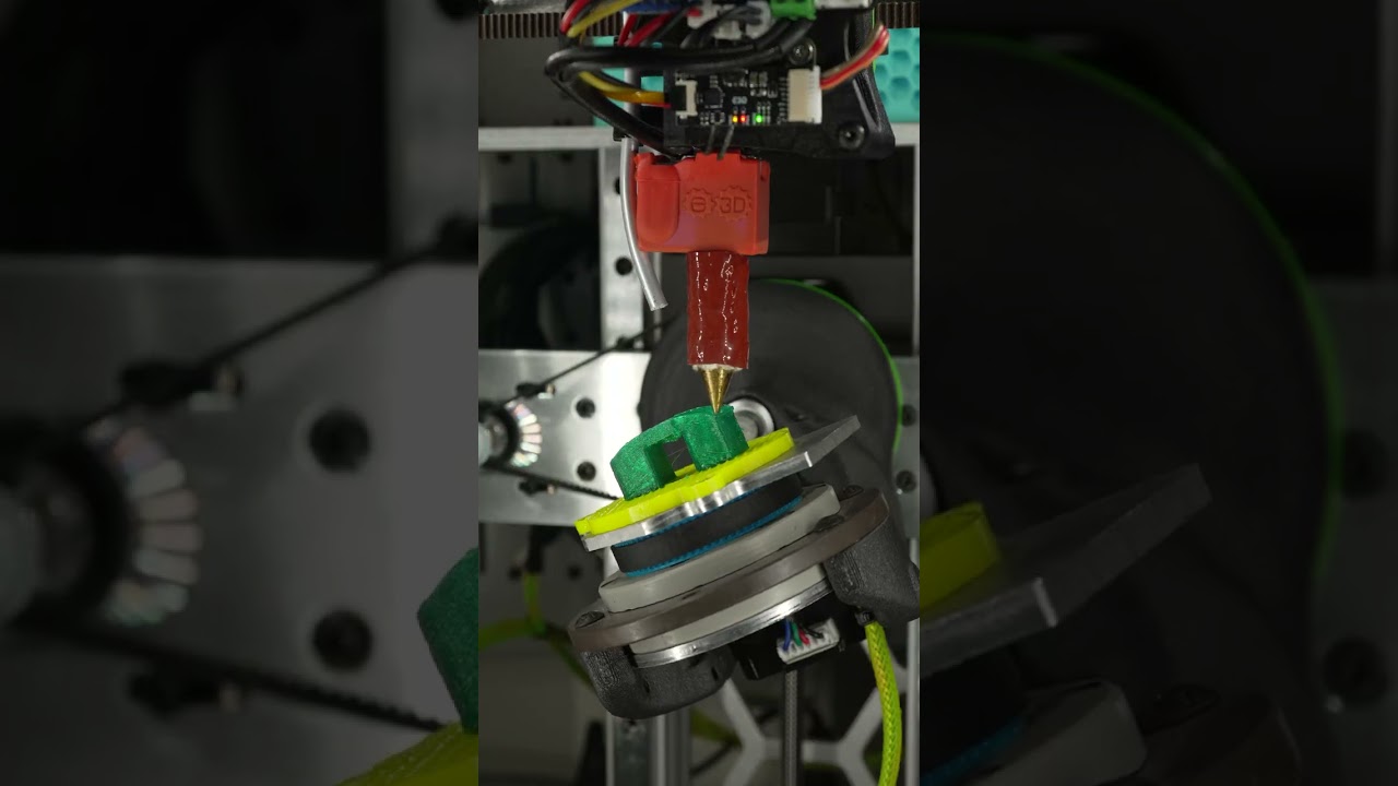 real-time #Open5x 5-axis 3d printing based on the S4 slicer by jyjblrd