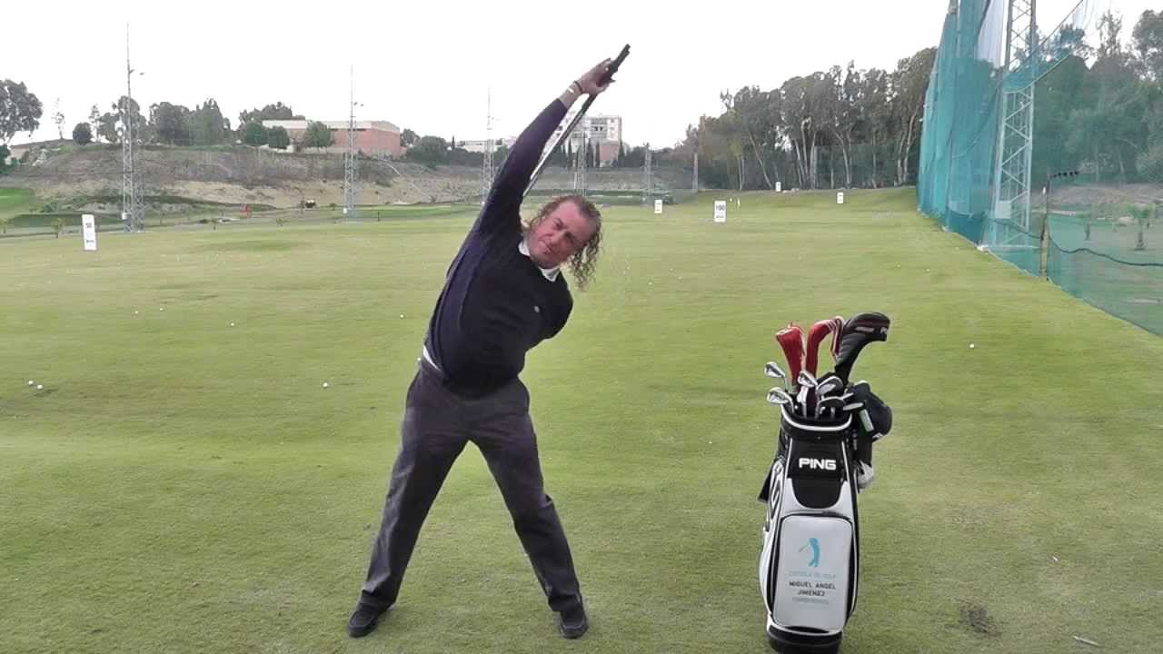 Watch Miguel Angel Jimenez's Unique Warm-Up Routine | Golf Monthly