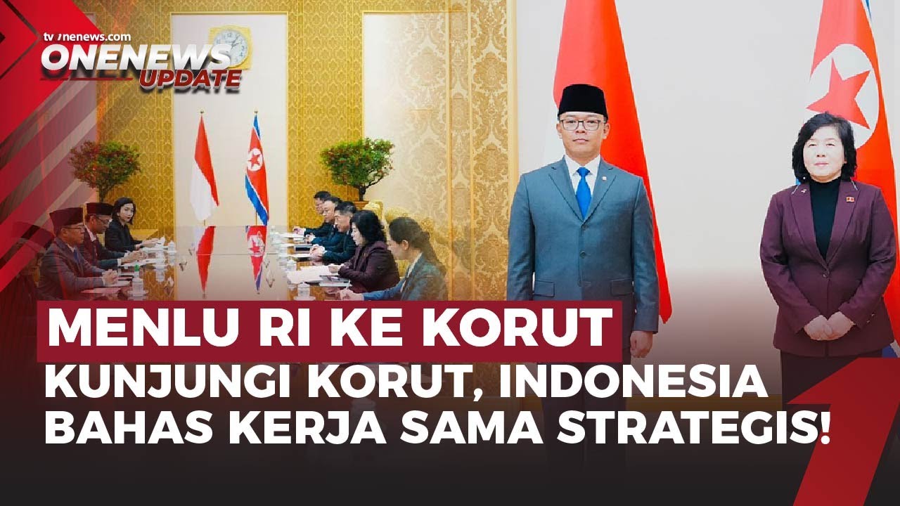 Indonesia Perkuat Hubungan dengan Korut, Bahas Kerja Sama Strategis! | OneNews Update