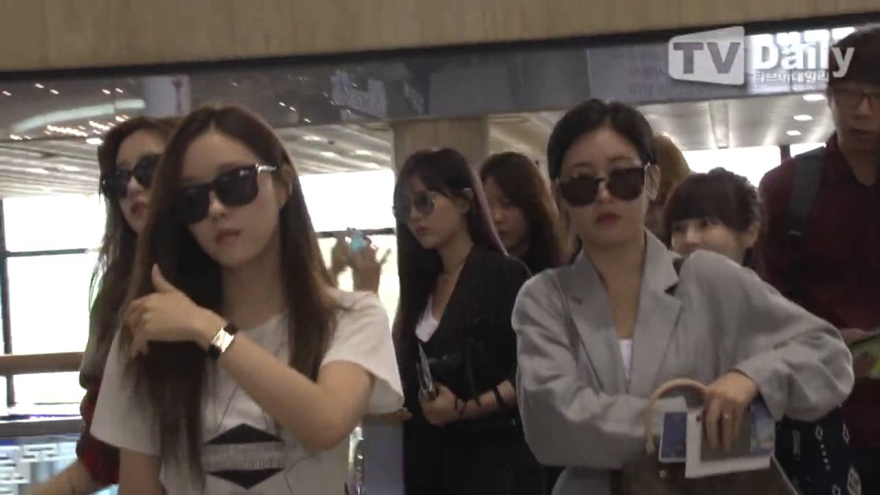 160910 티아라 T-ARA Going To Japan @ Gimpo Airport [TD]