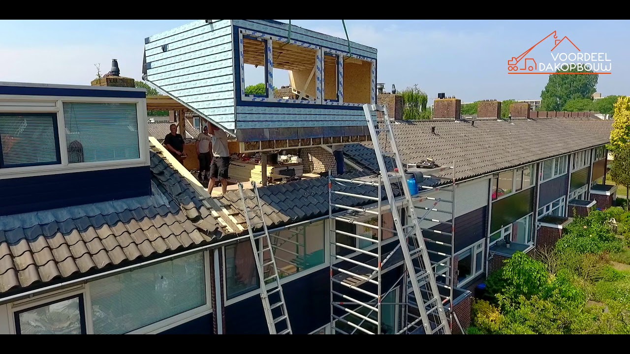 Plaatsen Prefab Dakopbouw | Voordeel Dakopbouw
