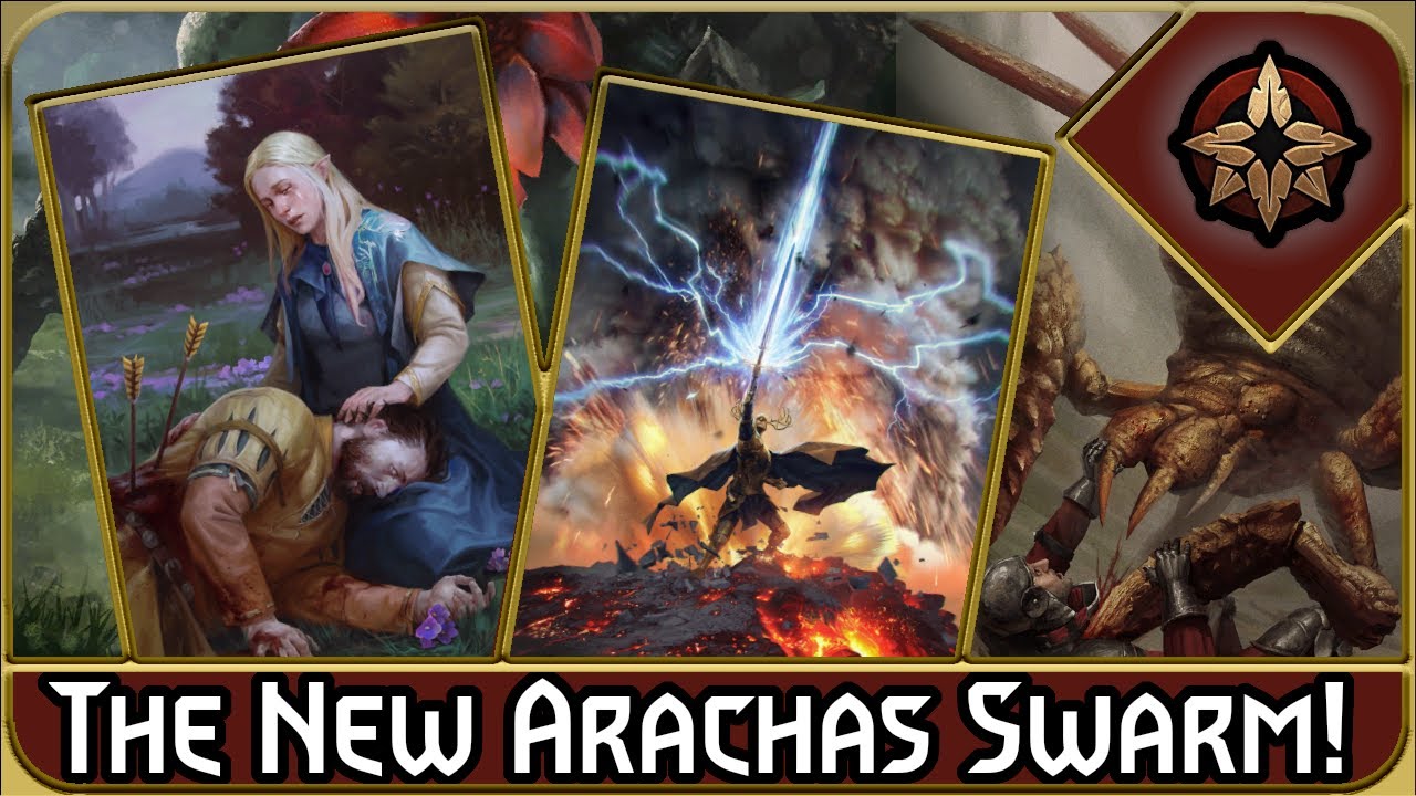 Scenario AQ is My New Favorite Swarm Deck! (Gwent Monsters Arachas Swarm Deck)
