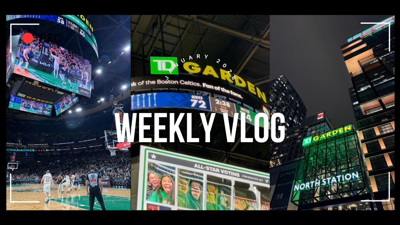Weekly vlog: Celtics, celtics, celtics!