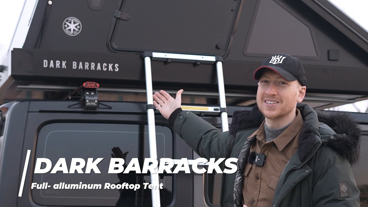 Dark Barracks — палатка премиум-класса из цельного алюминия для крыши [Kickstarter, краудфандинг,...