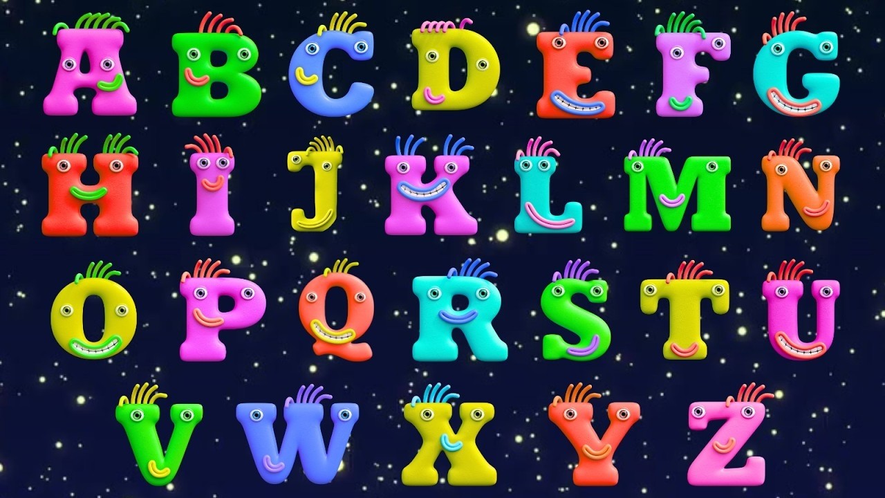 ABC Phonics Song for Kids | A–Z Alphabet with Words | Letter Names & Vocabulary