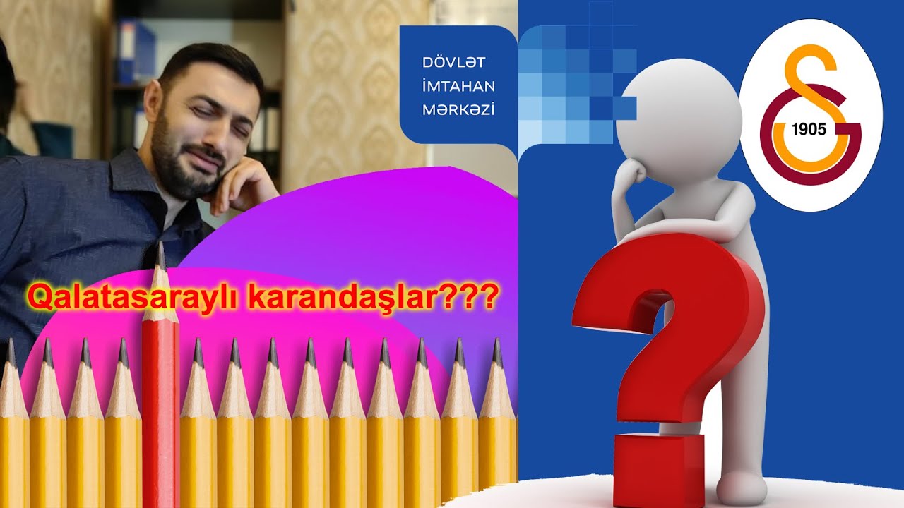 SARI VƏ QIRMIZI KARANDAŞLAR (MAGİSTRATURAYA QƏBUL SUALI - ƏN SADƏ İZAH)