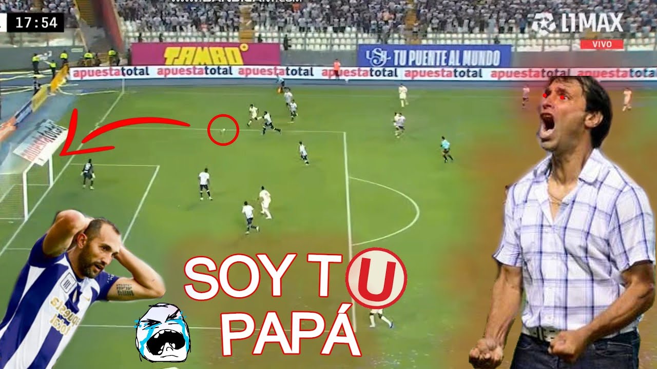 UNIVERSITARIO HUMILLA A ALIANZA LIMA Y CONSAGRA PATERNIDAD...