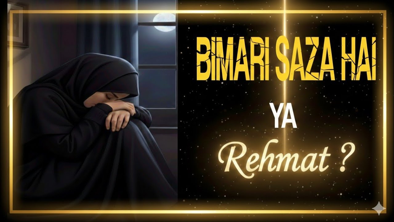 Bimari Azaab Nahi Balkay Rehmat Hai | Bimari Se Gunah Kaise Maaf Hote Hain? | Islamic Bayan