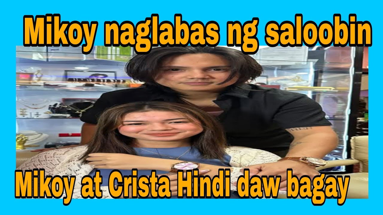 Kalingap Mikoy naglabas ng saloobin Crista at Mikoy Hindi daw bagay#kalingaprab#kalingapmikoy 