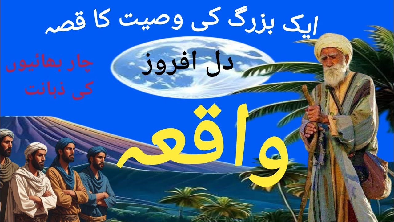 ایک بزرگ کا واقعہ ek buzurg ki vasiyat Dil afroz waqia ek bujurg ka walkya char bhaiyon ki zahalat