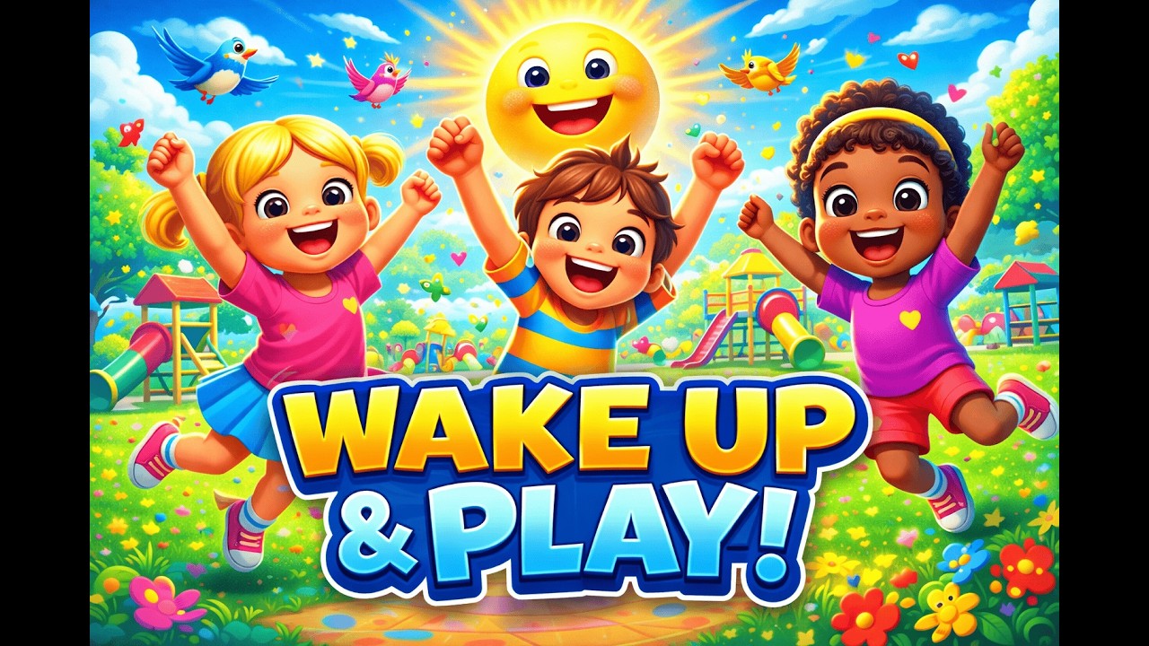Happy Morning Song for Kids 🌈 | Fun Learning Rhymes & Kids Dance Song