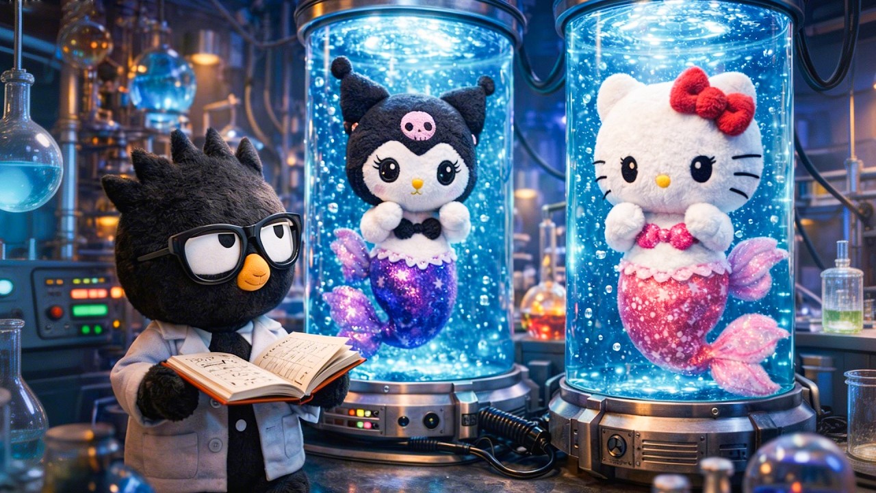 😱 Kuromi and Hello Kitty Were Turned into Mermaids – A Miracle or a Curse